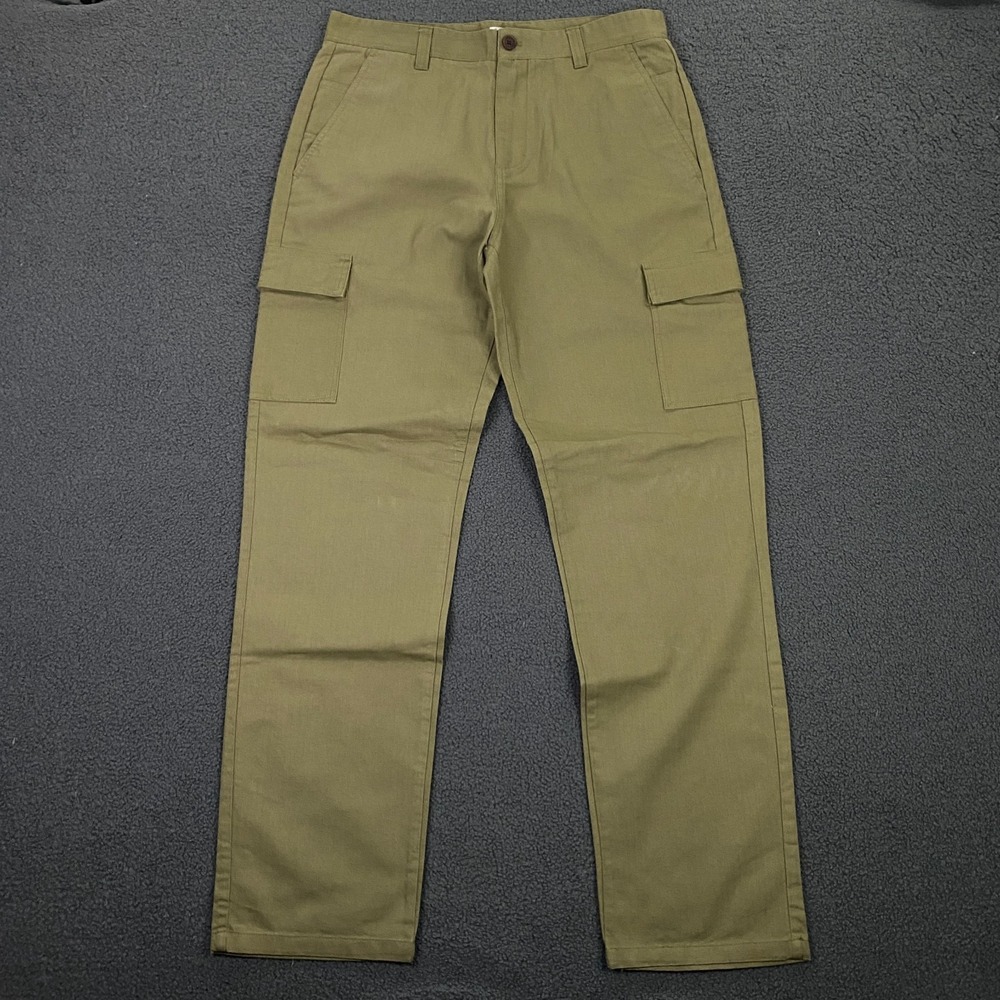 Katin Grant Pant Mens 32x32 Olive Green Cargo Herringbone Twill Chino